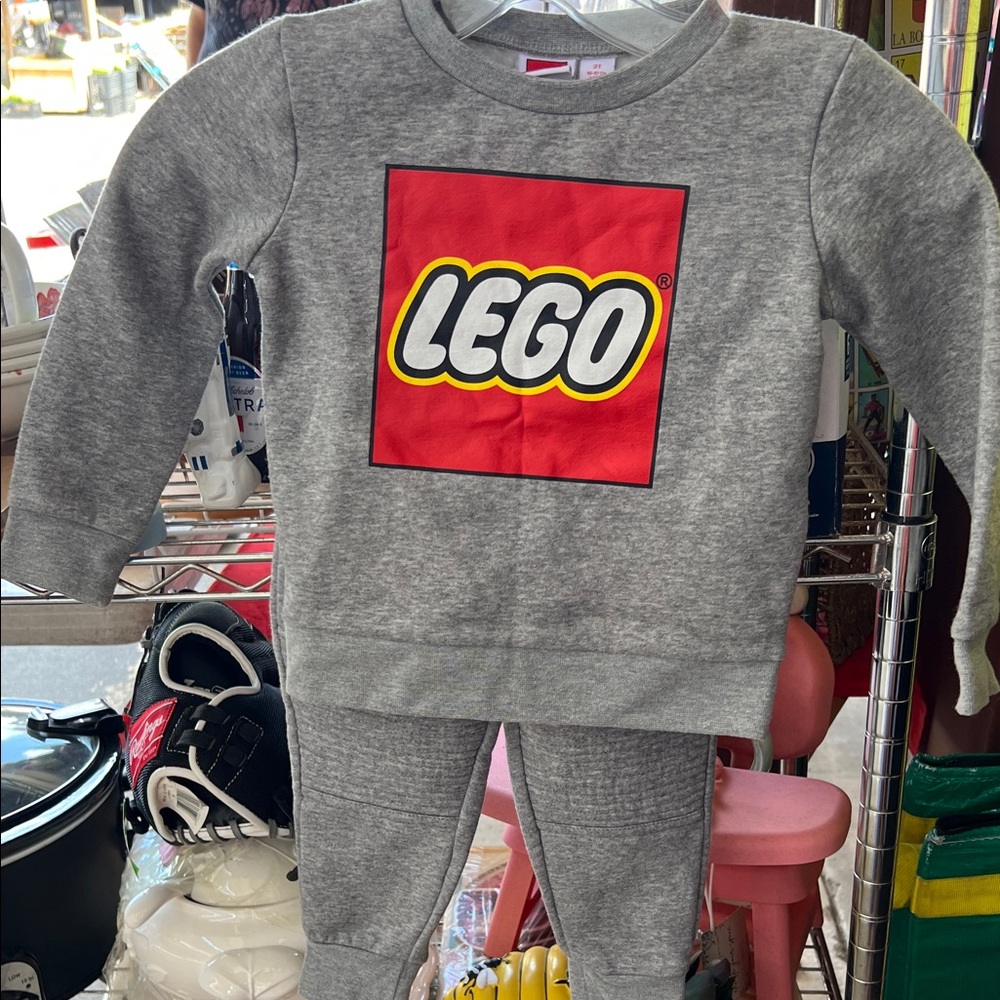 LEGO Red and Gray Kids' Outfit